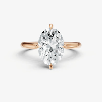 Oval Compassss Claw Solitaire