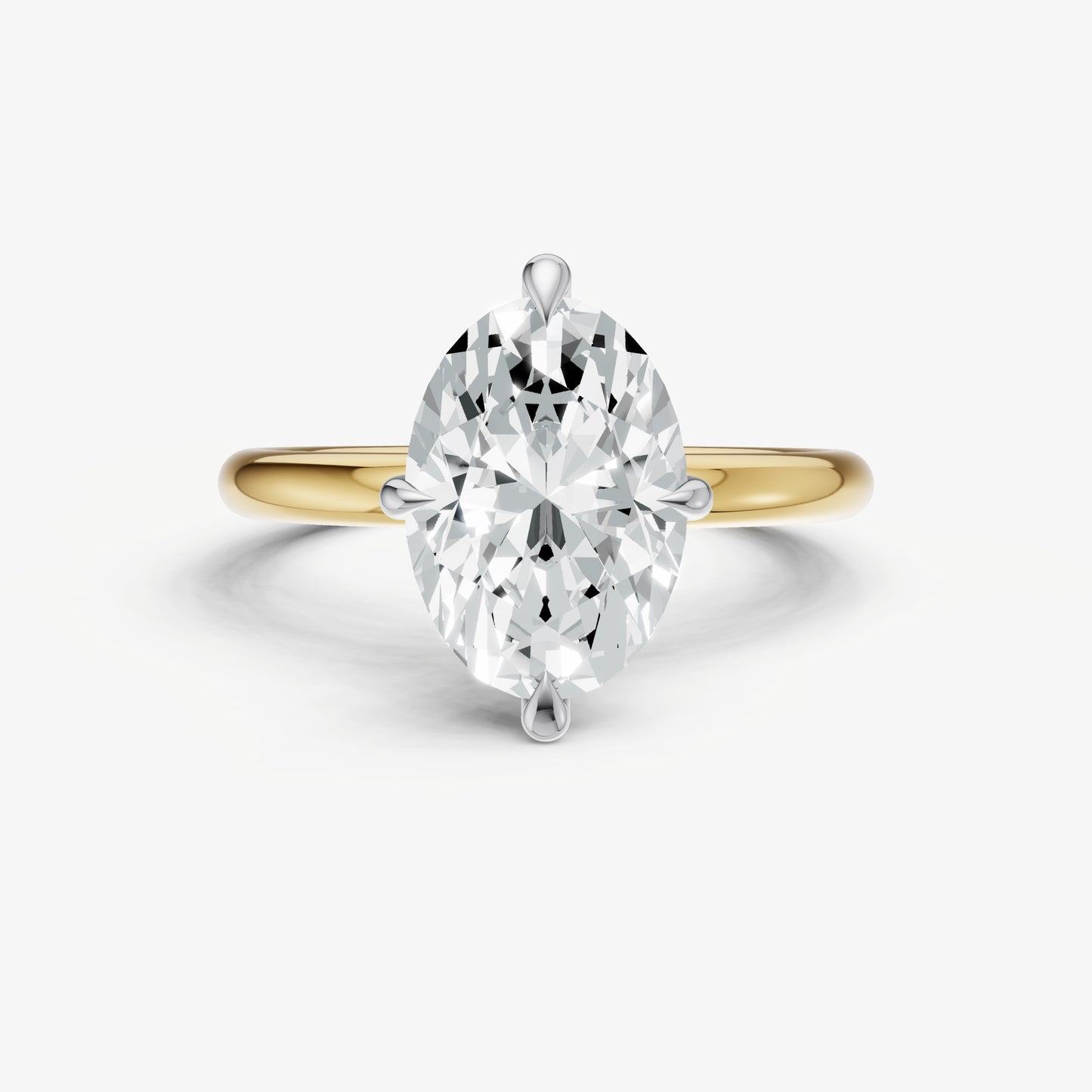 Oval Compassss Claw Solitaire