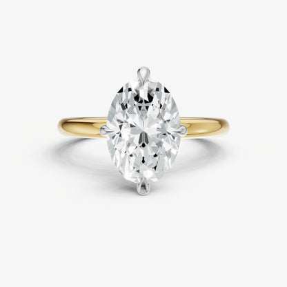 Oval Compassss Claw Solitaire