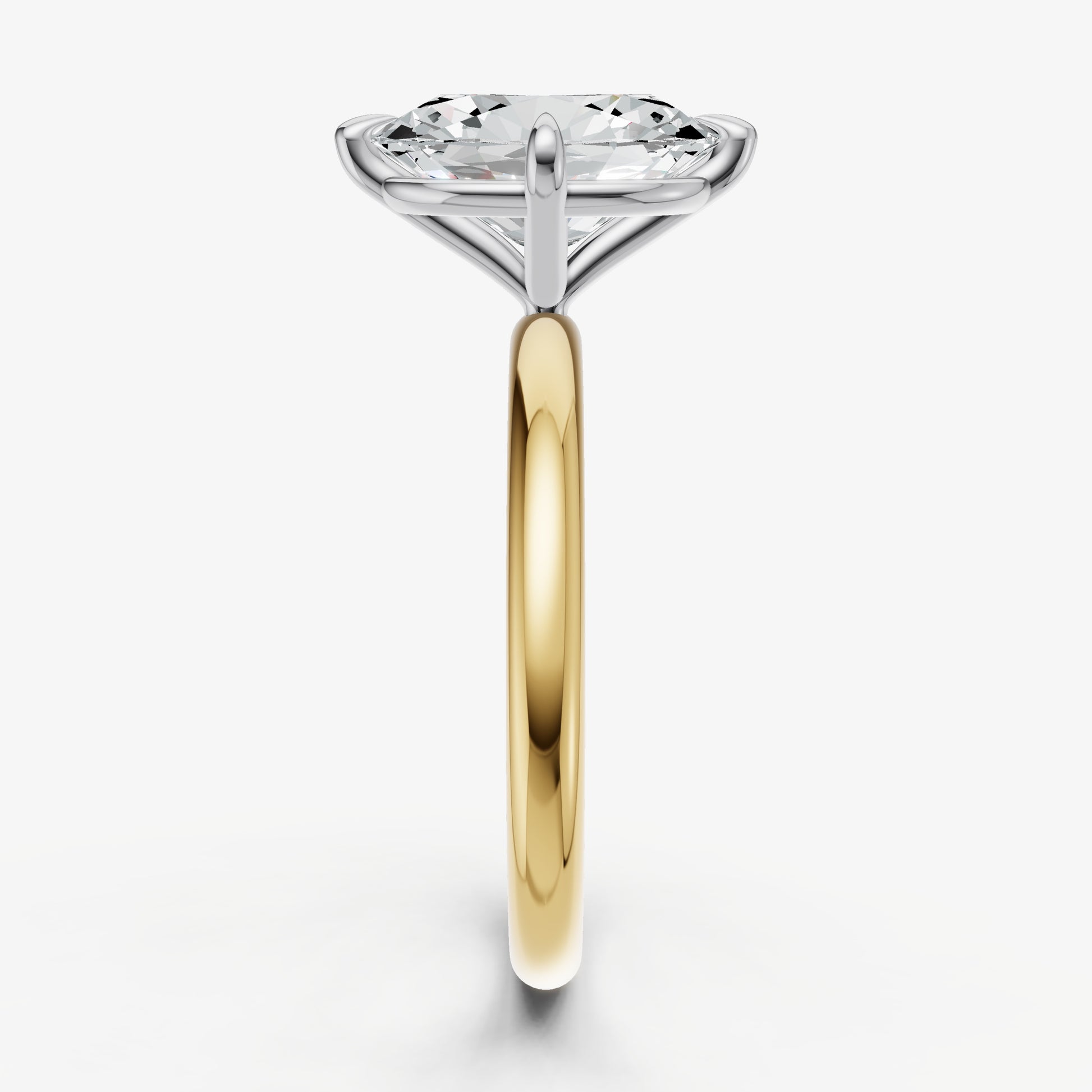 Oval Compassss Claw Solitaire