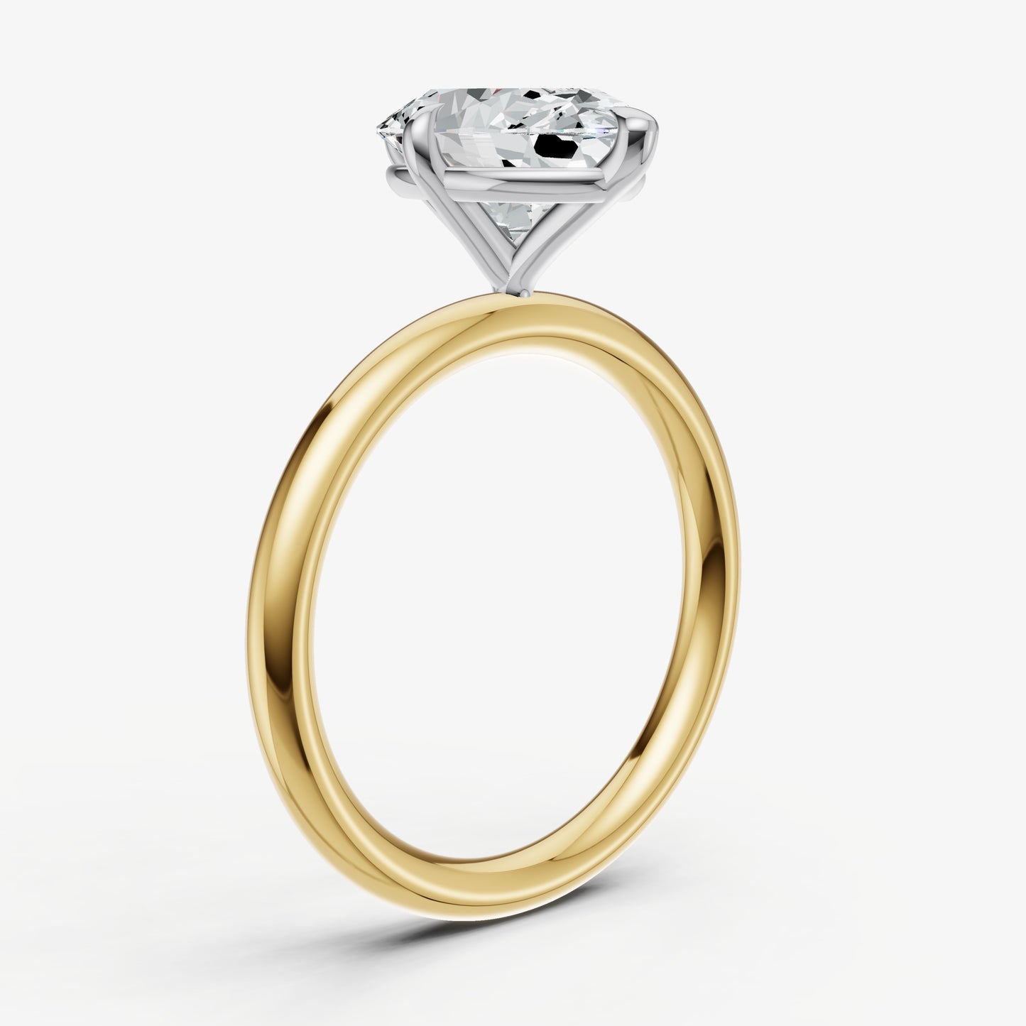 Oval Compassss Claw Solitaire