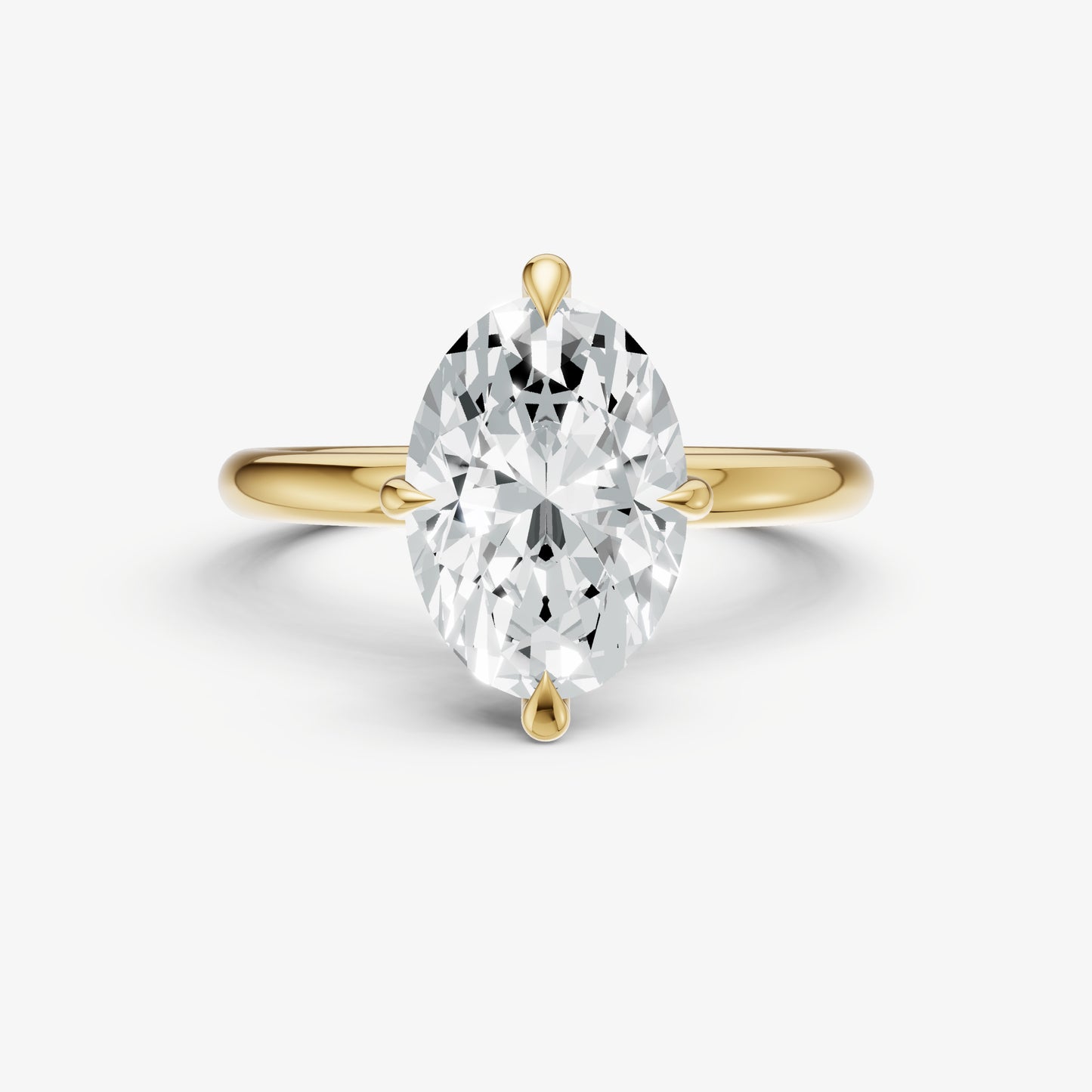 Oval Compassss Claw Solitaire