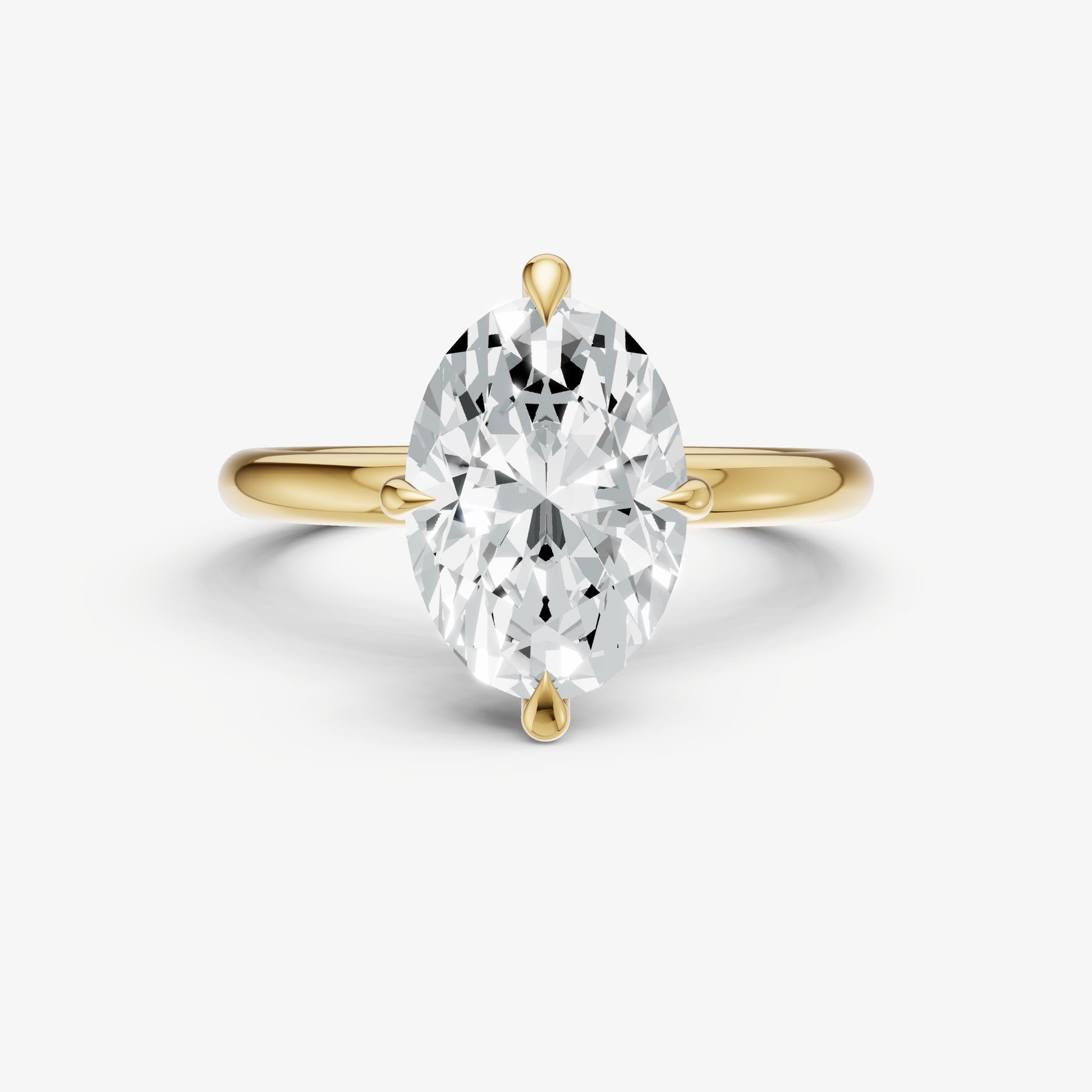 Oval Compassss Claw Solitaire