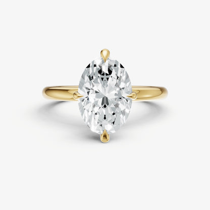 Oval Compassss Claw Solitaire