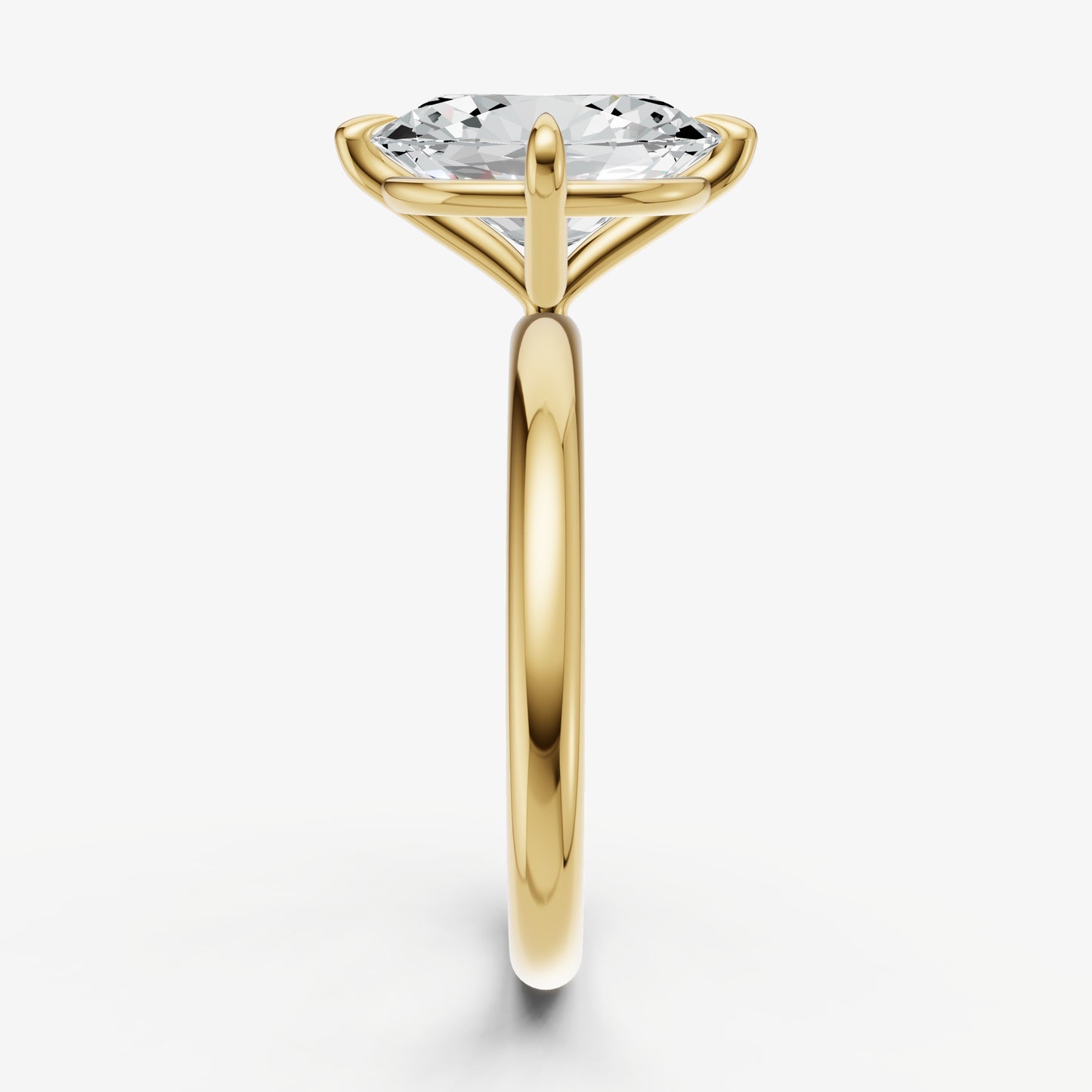Oval Compassss Claw Solitaire