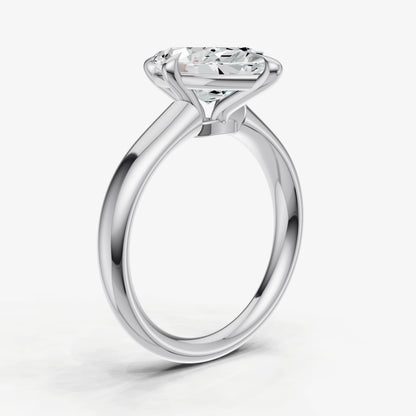 Marquise Compassss Claw Tapered Band