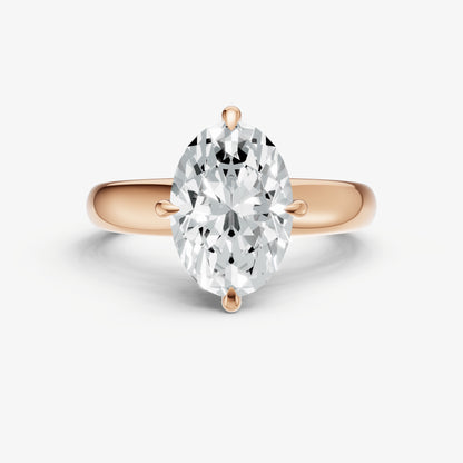 Oval Compassss Claw Tapered Band