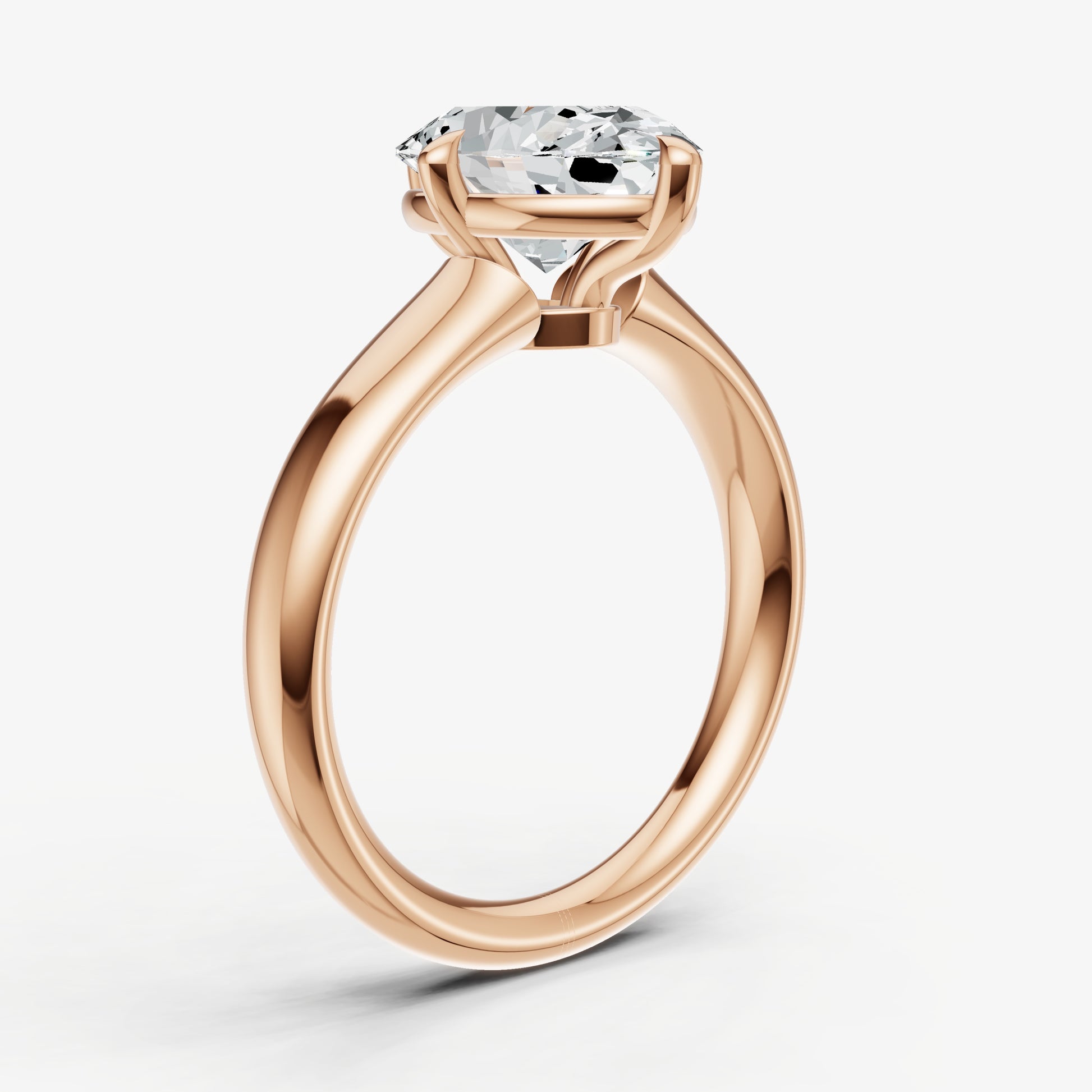 Oval Compassss Claw Tapered Band
