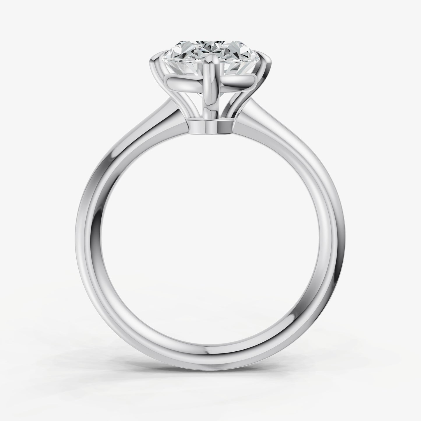 Oval Compassss Claw Tapered Band