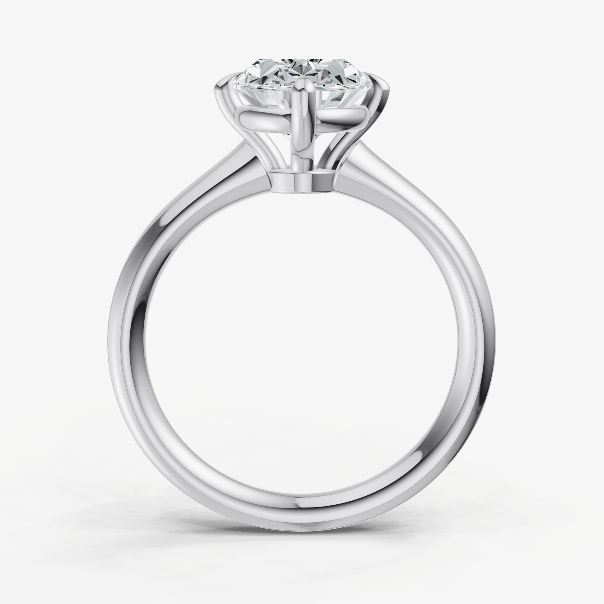 Oval Compassss Claw Tapered Band