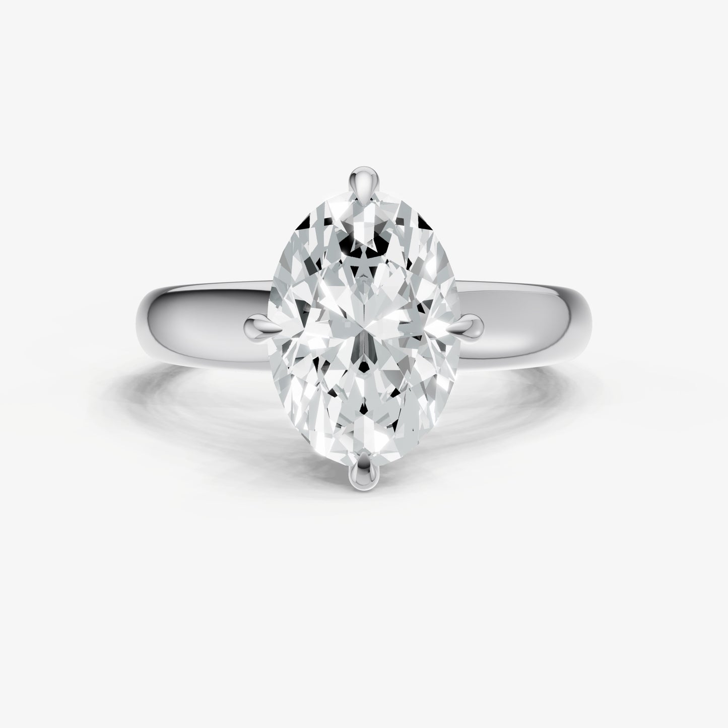 Oval Compassss Claw Tapered Band