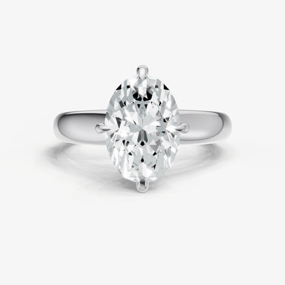 Oval Compassss Claw Tapered Band