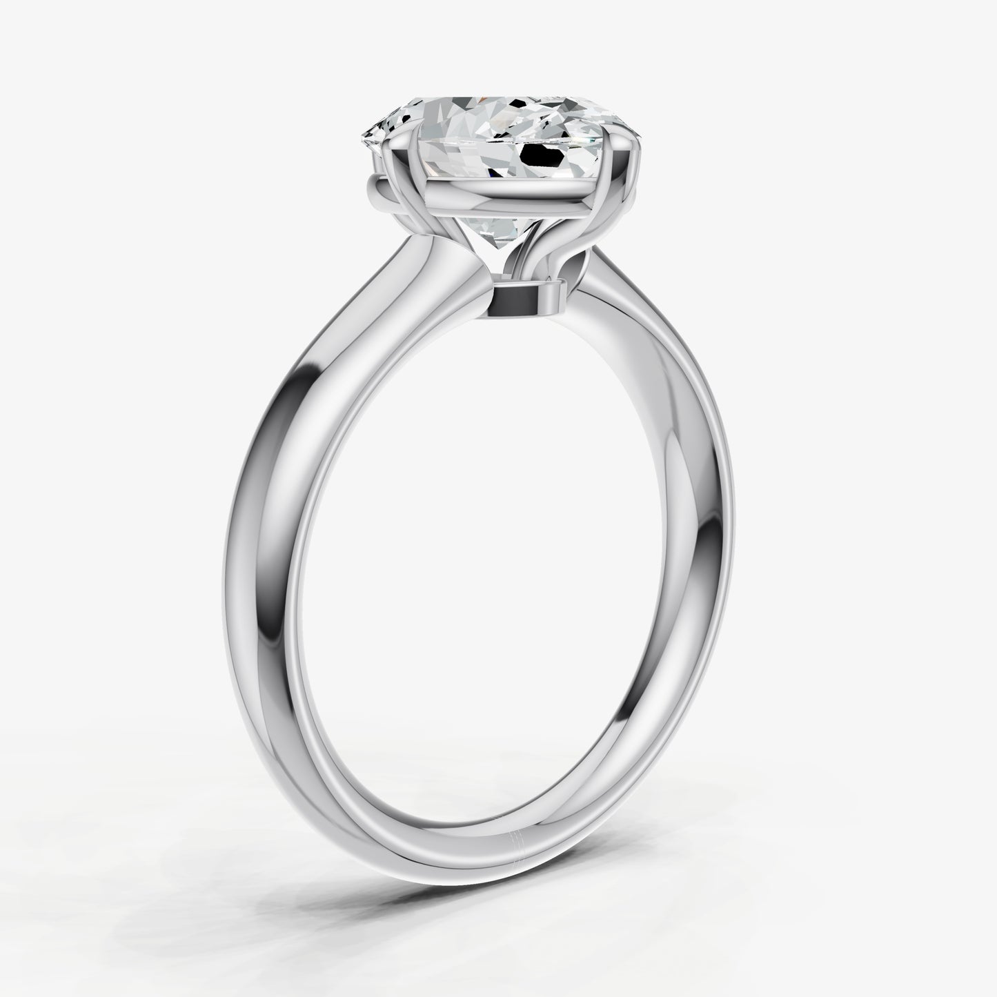 Oval Compassss Claw Tapered Band