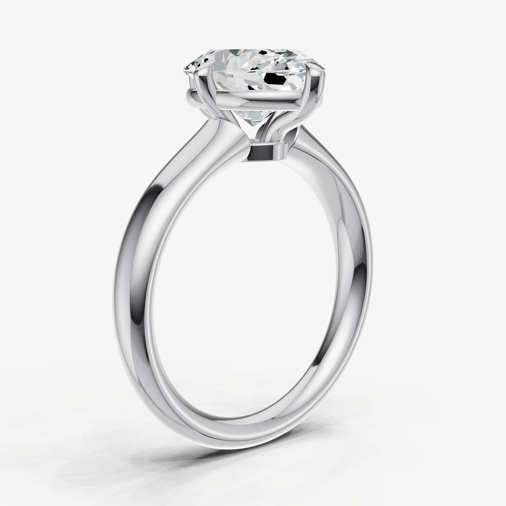 Oval Compassss Claw Tapered Band