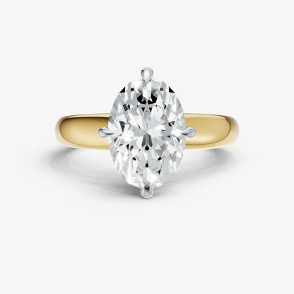 Oval Compassss Claw Tapered Band