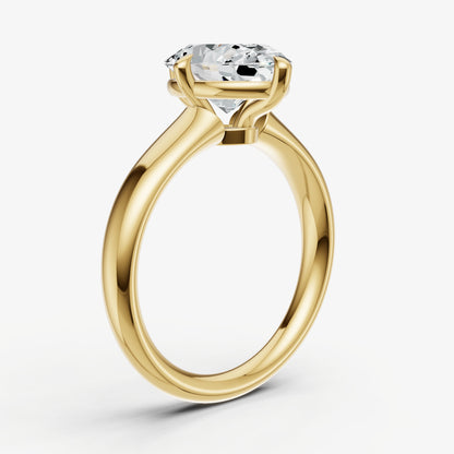 Oval Compassss Claw Tapered Band