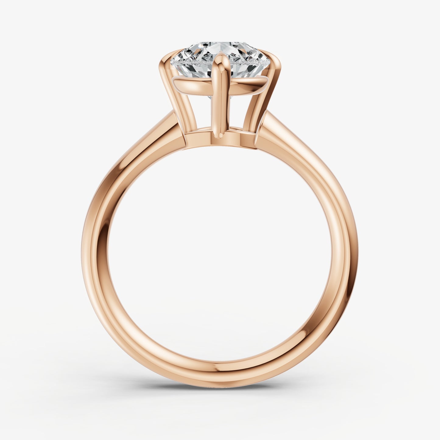 Pear Compassss Claw Tapered Band