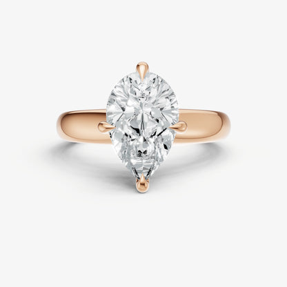 Pear Compassss Claw Tapered Band