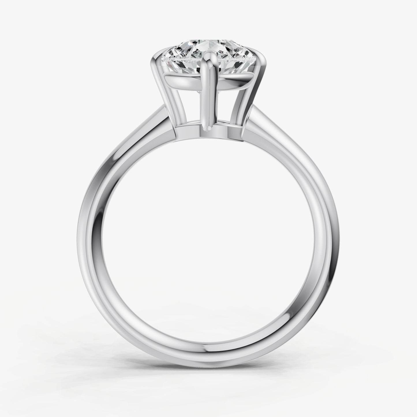 Pear Compassss Claw Tapered Band