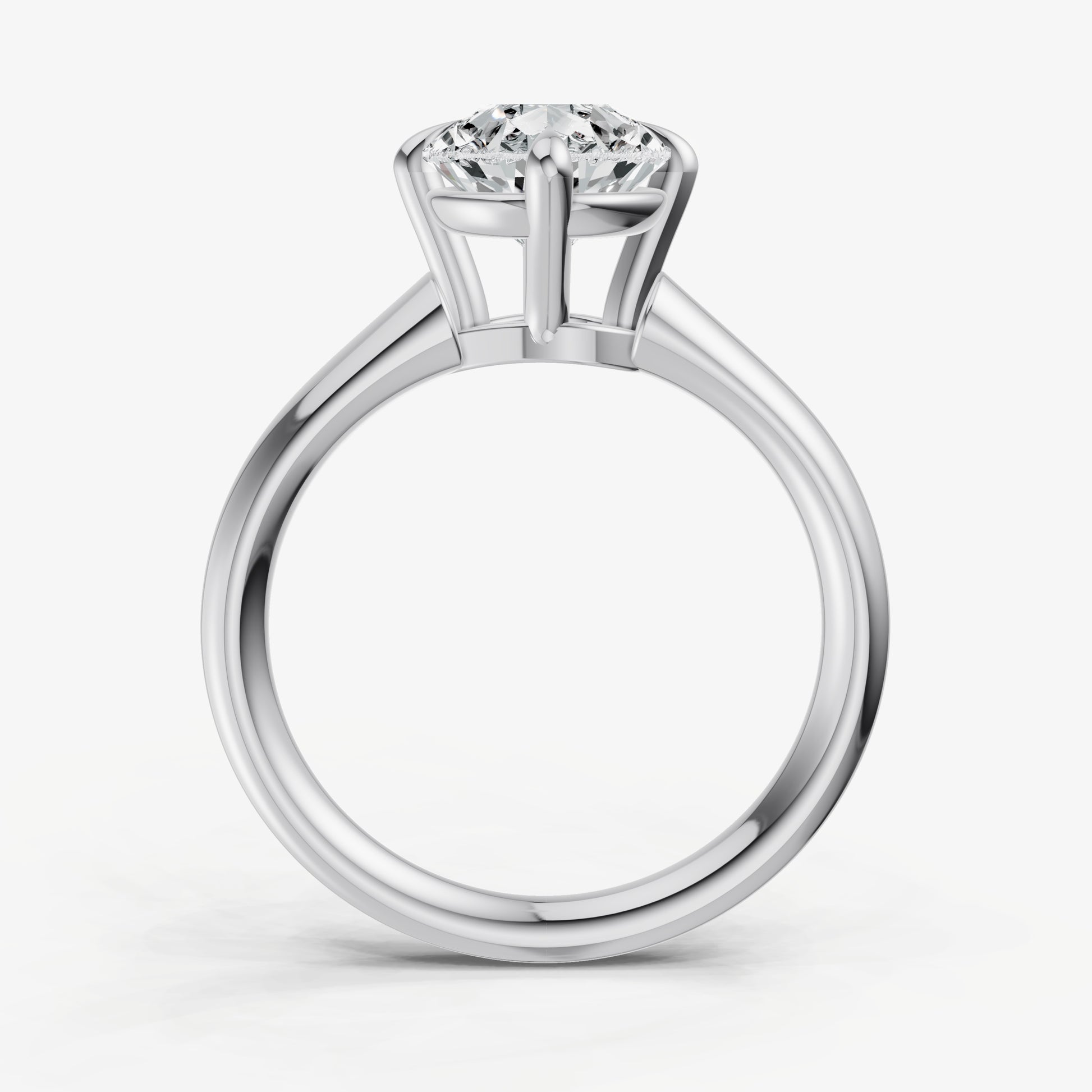Pear Compassss Claw Tapered Band