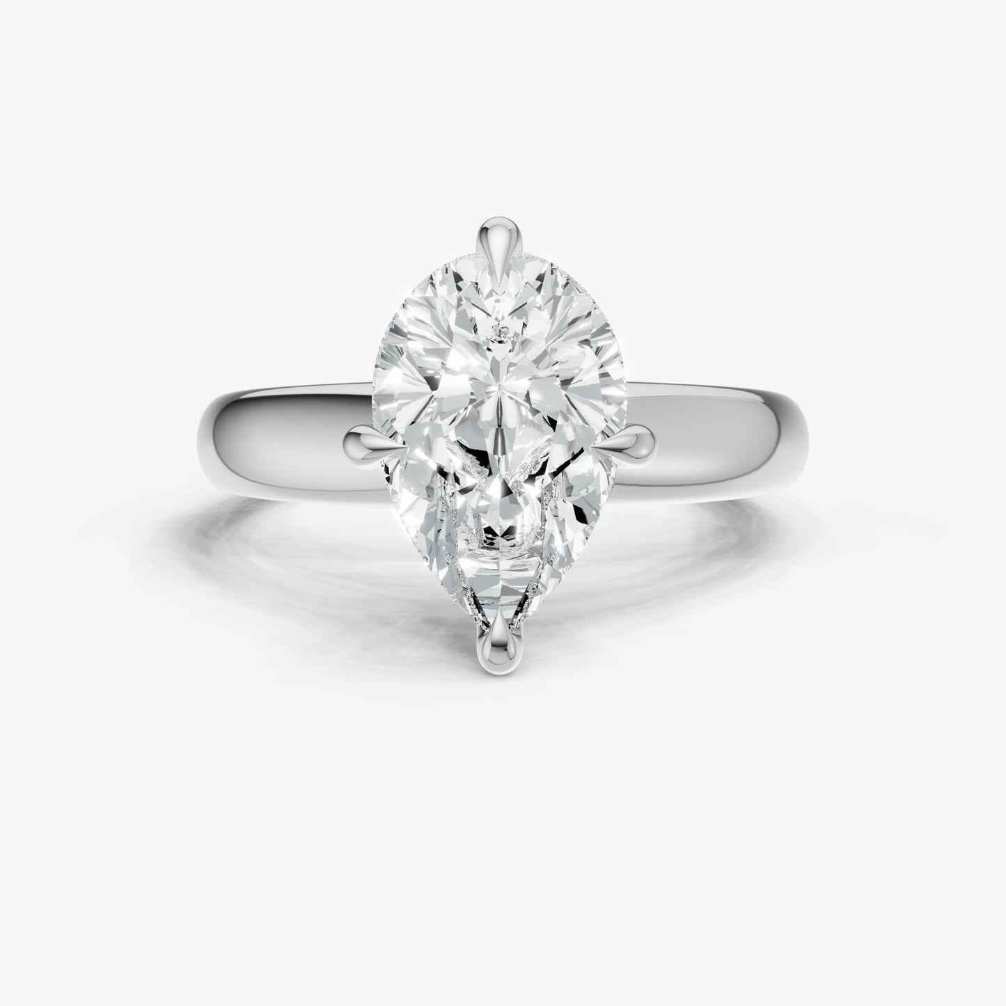 Pear Compassss Claw Tapered Band