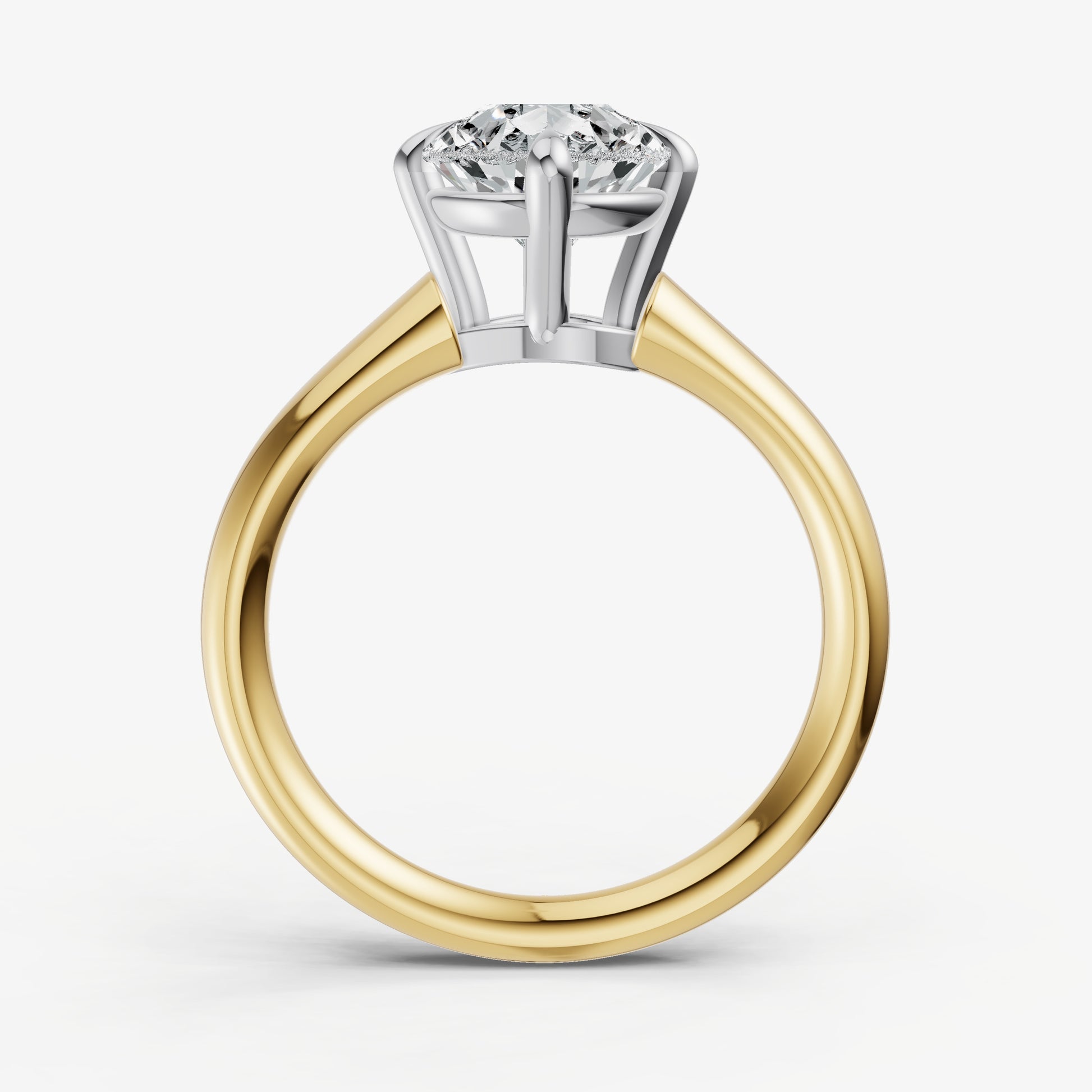 Pear Compassss Claw Tapered Band