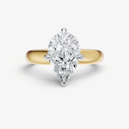 Pear Compassss Claw Tapered Band