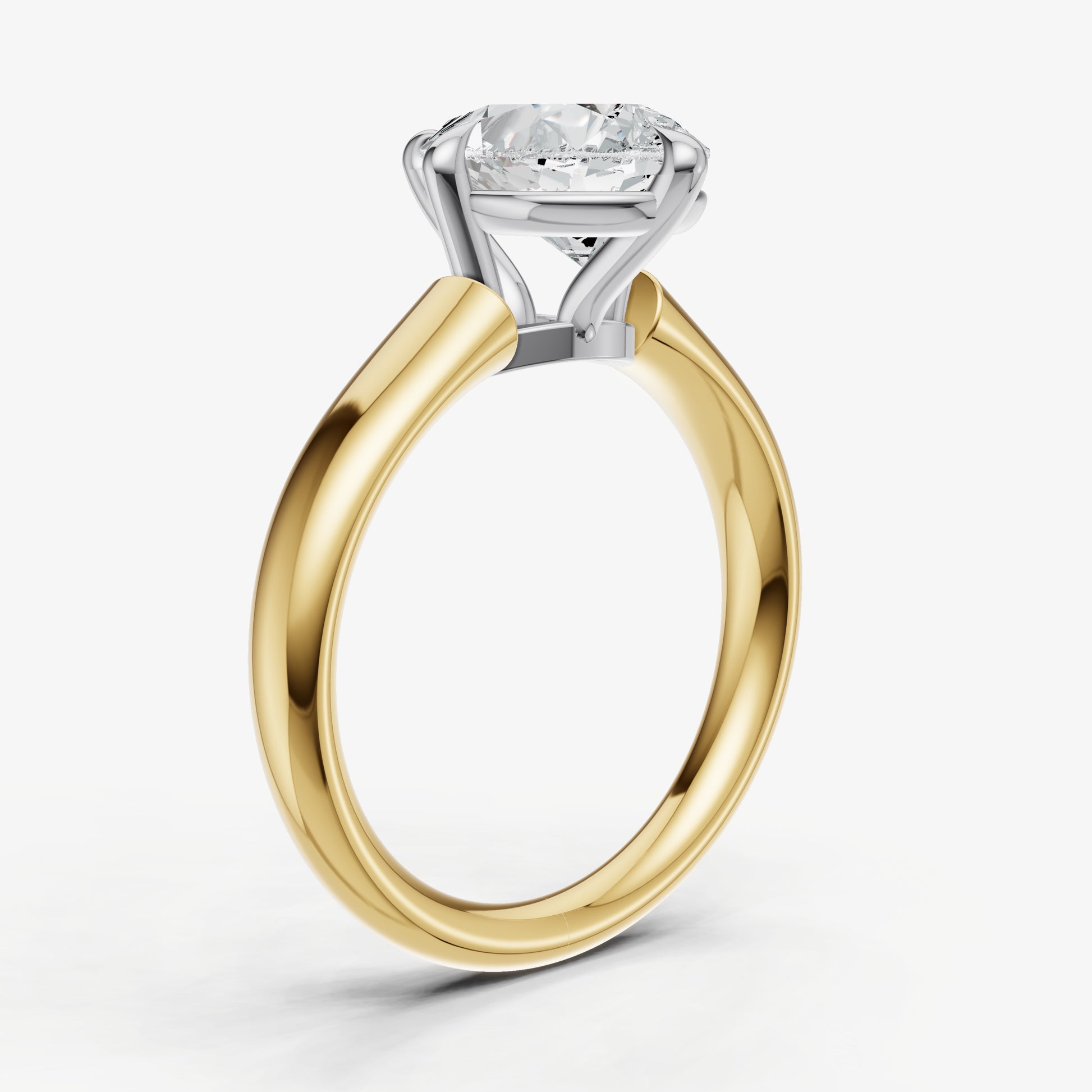 Pear Compassss Claw Tapered Band