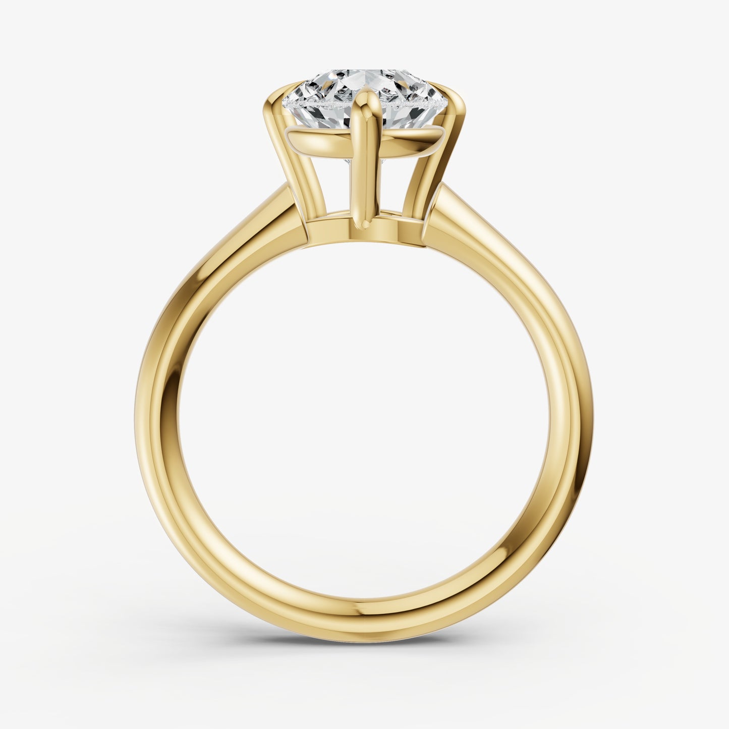 Pear Compassss Claw Tapered Band