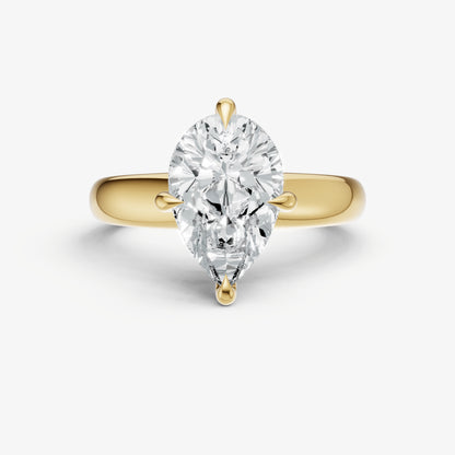 Pear Compassss Claw Tapered Band
