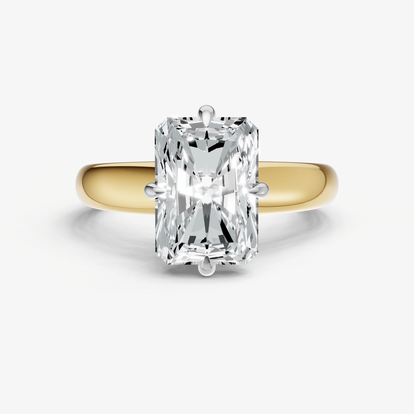 Radiant Compassss Claw Tapered Band