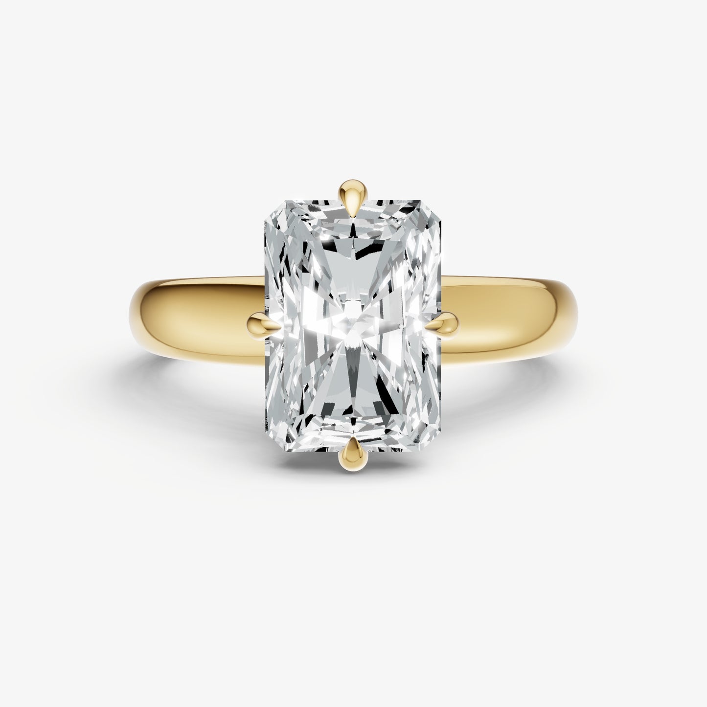 Radiant Compassss Claw Tapered Band