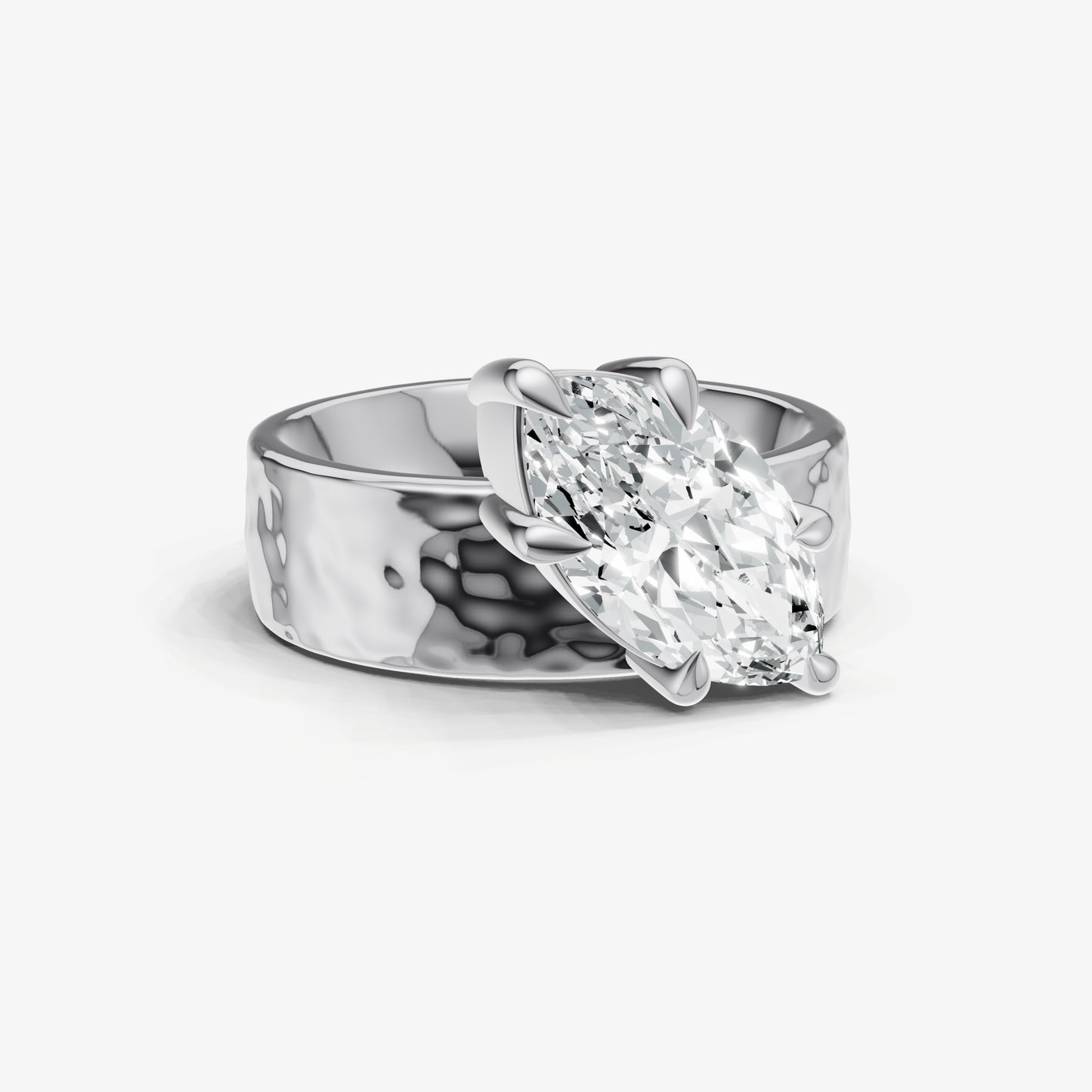 Marquise Bold Oval Engagement Ring Collection