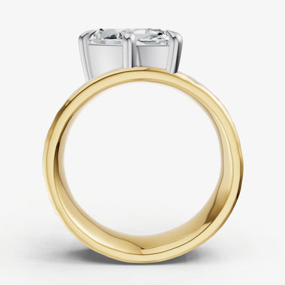 Marquise Bold Oval Engagement Ring Collection
