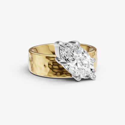 Marquise Bold Oval Engagement Ring Collection