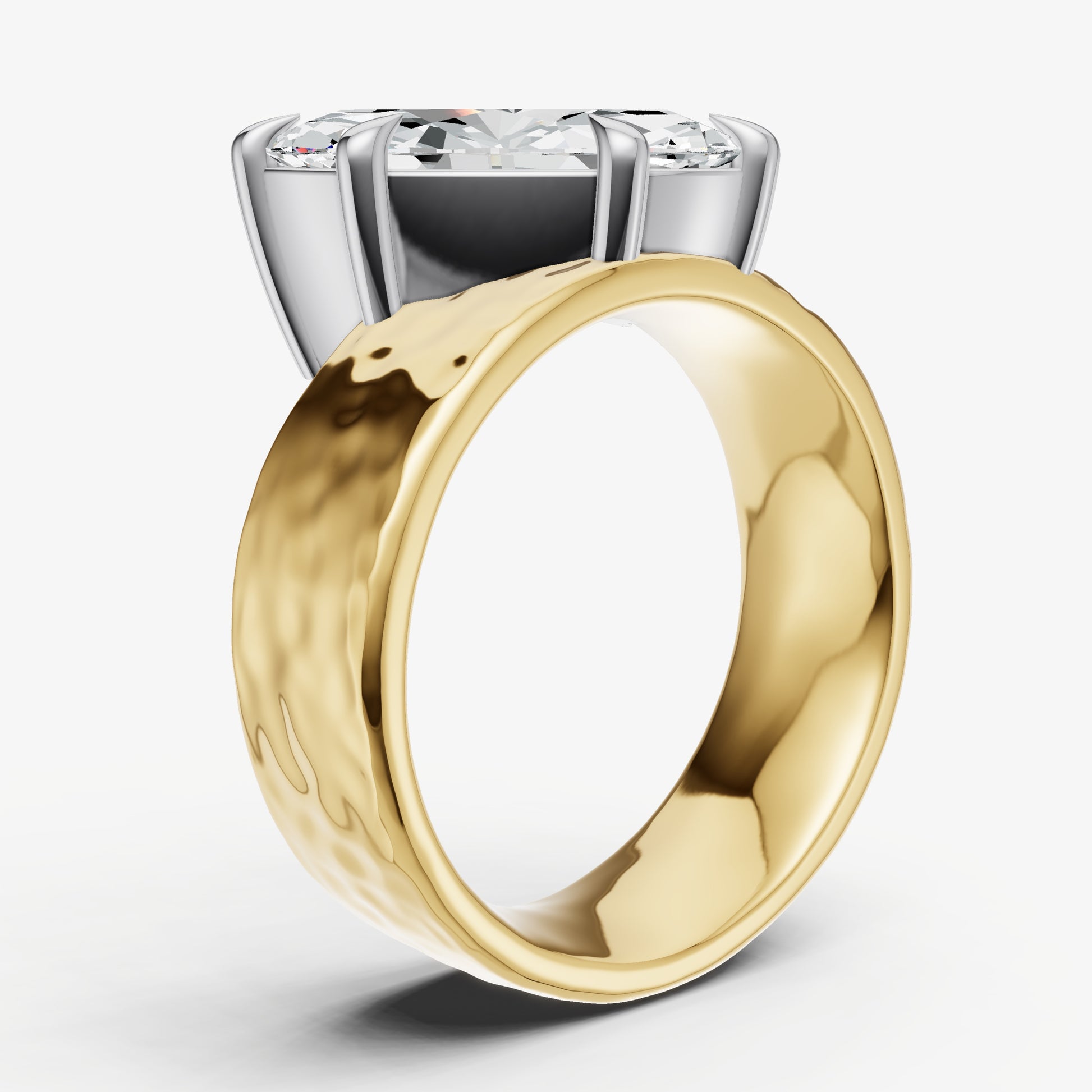 Marquise Bold Oval Engagement Ring Collection
