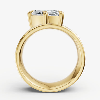 Marquise Bold Oval Engagement Ring Collection