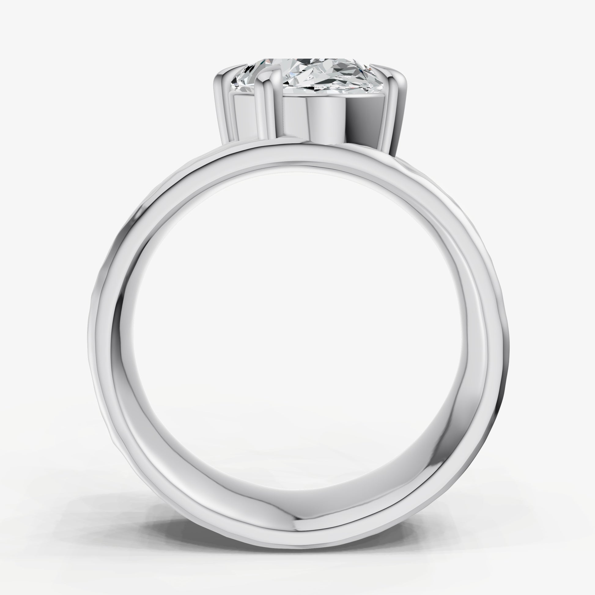 Oval Bold Oval Engagement Ring Collection