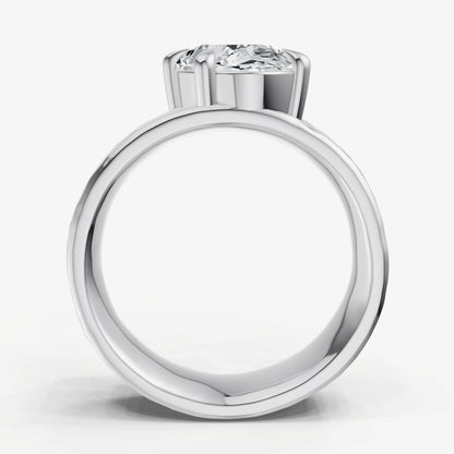 Oval Bold Oval Engagement Ring Collection