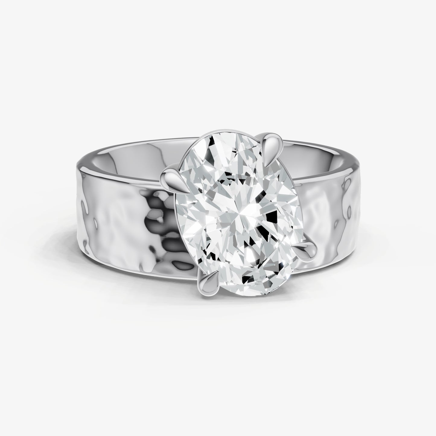 Oval Bold Oval Engagement Ring Collection