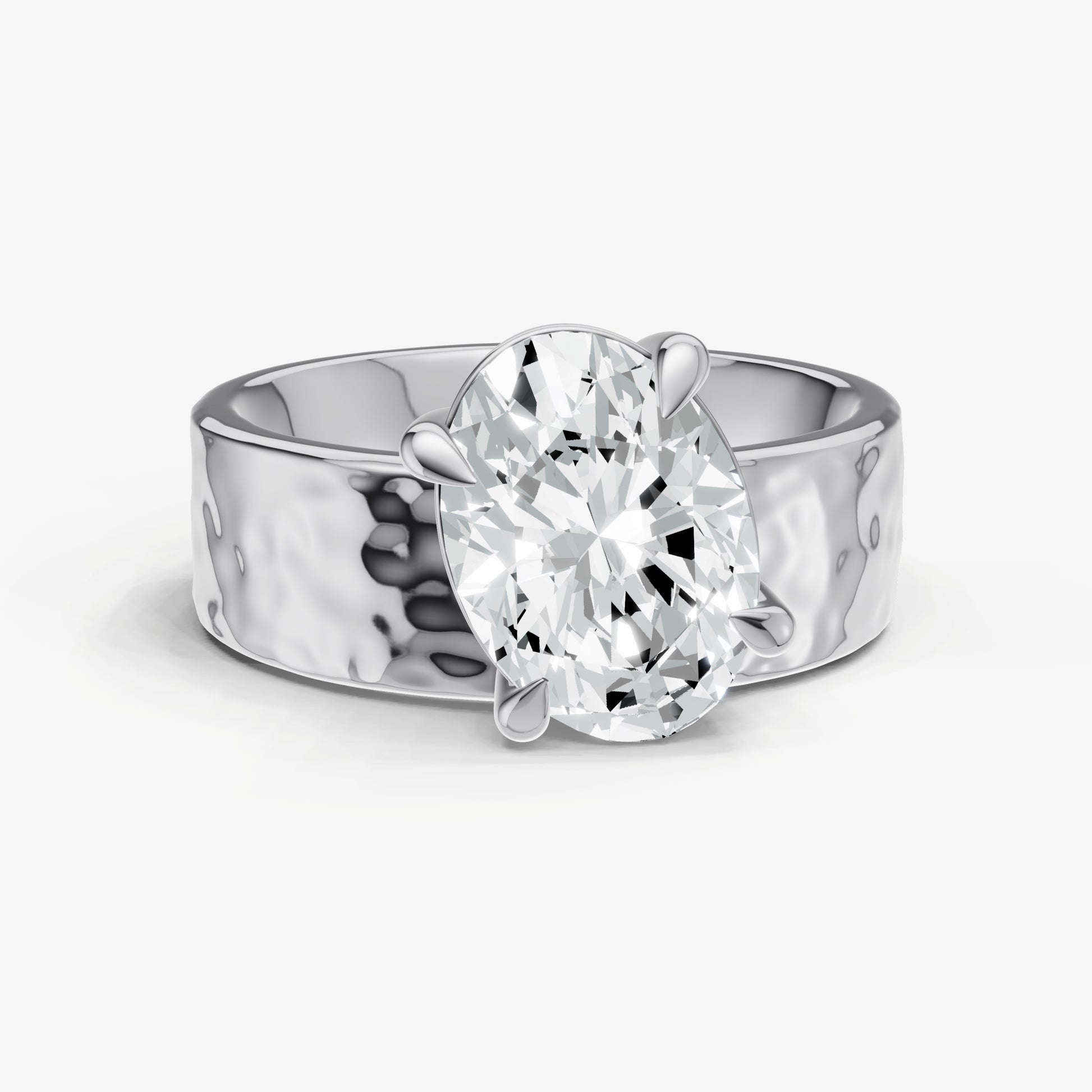 Oval Bold Oval Engagement Ring Collection