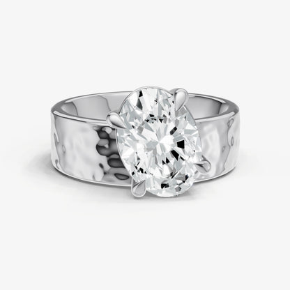 Oval Bold Oval Engagement Ring Collection
