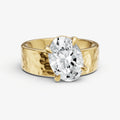 Oval Bold Engagement Ring
