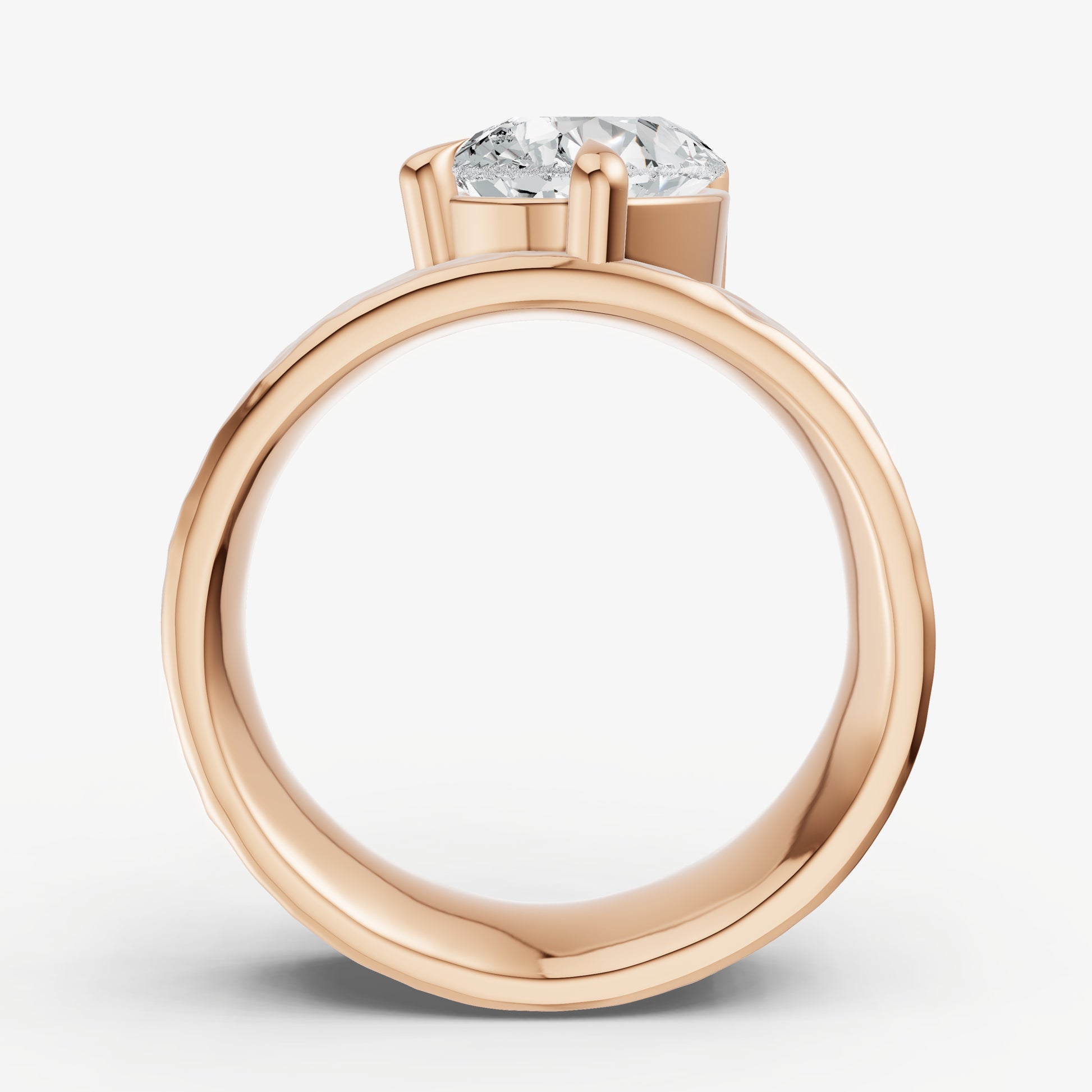 Pear Bold Oval Engagement Ring Collection