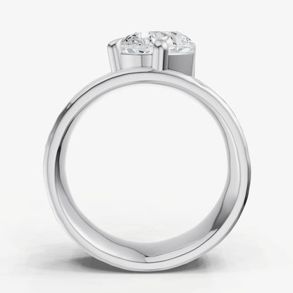 Pear Bold Oval Engagement Ring Collection