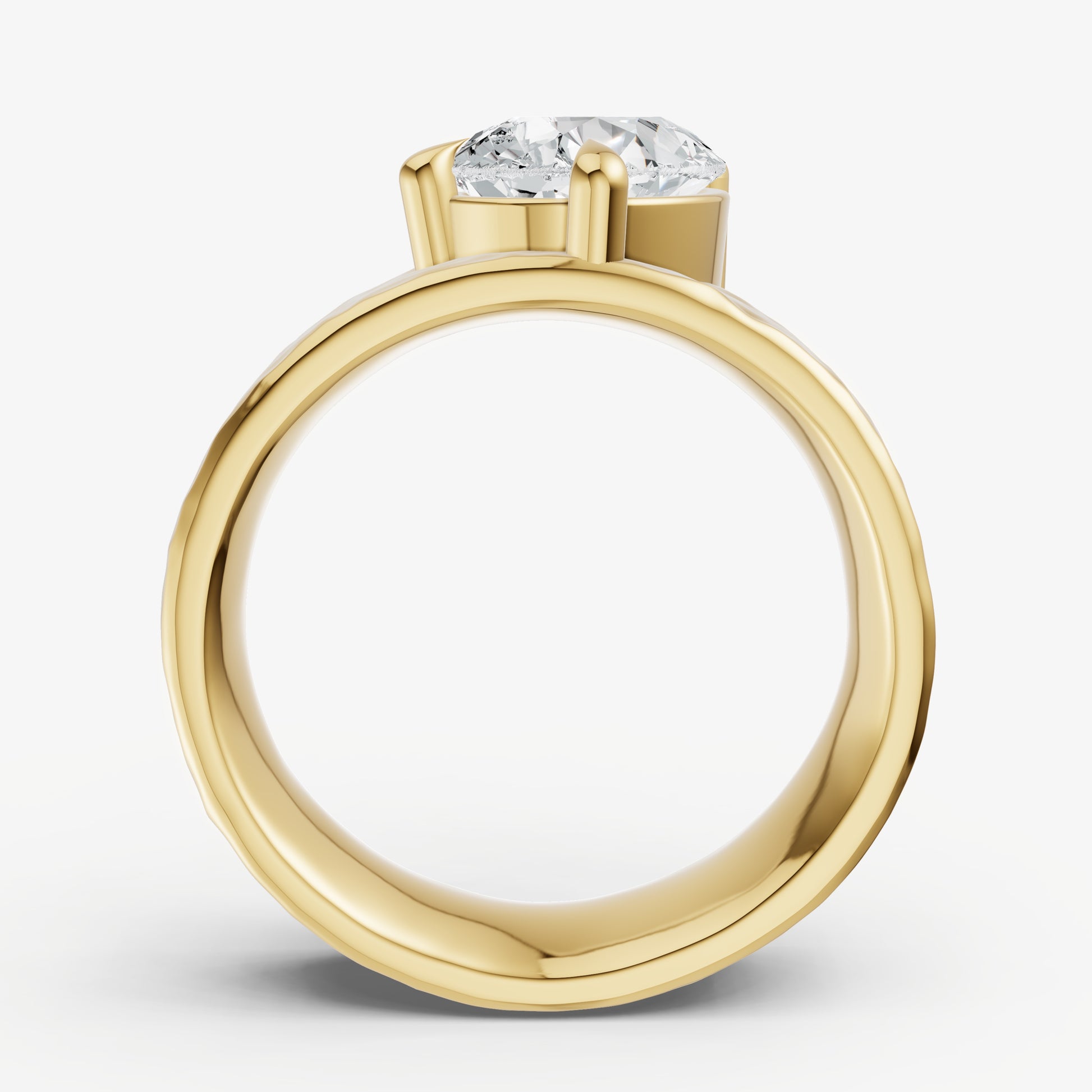 Pear Bold Oval Engagement Ring Collection