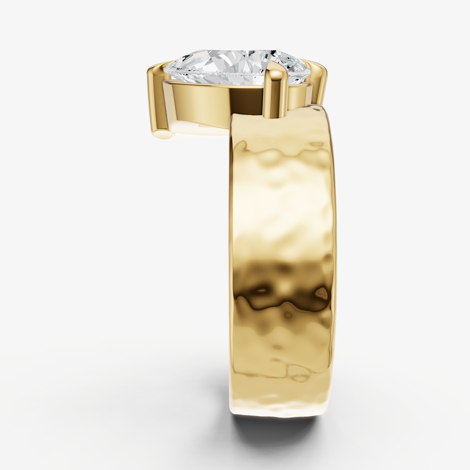 Pear Bold Oval Engagement Ring Collection