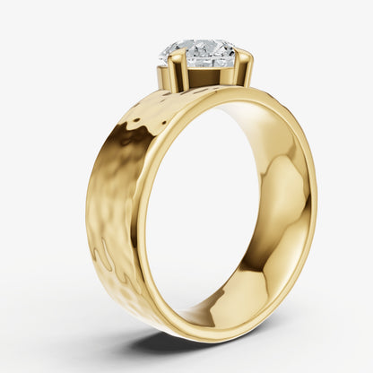 Pear Bold Oval Engagement Ring Collection