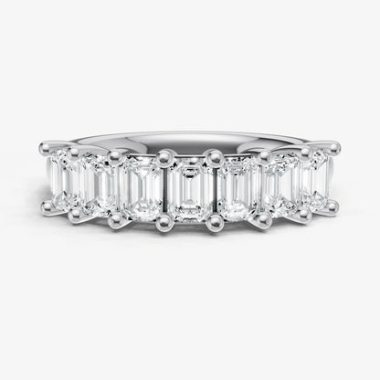 0.15ct Emerald Cut Diamond Pinky Ring