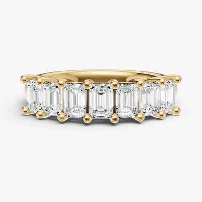 0.15ct Emerald Cut Diamond Pinky Ring